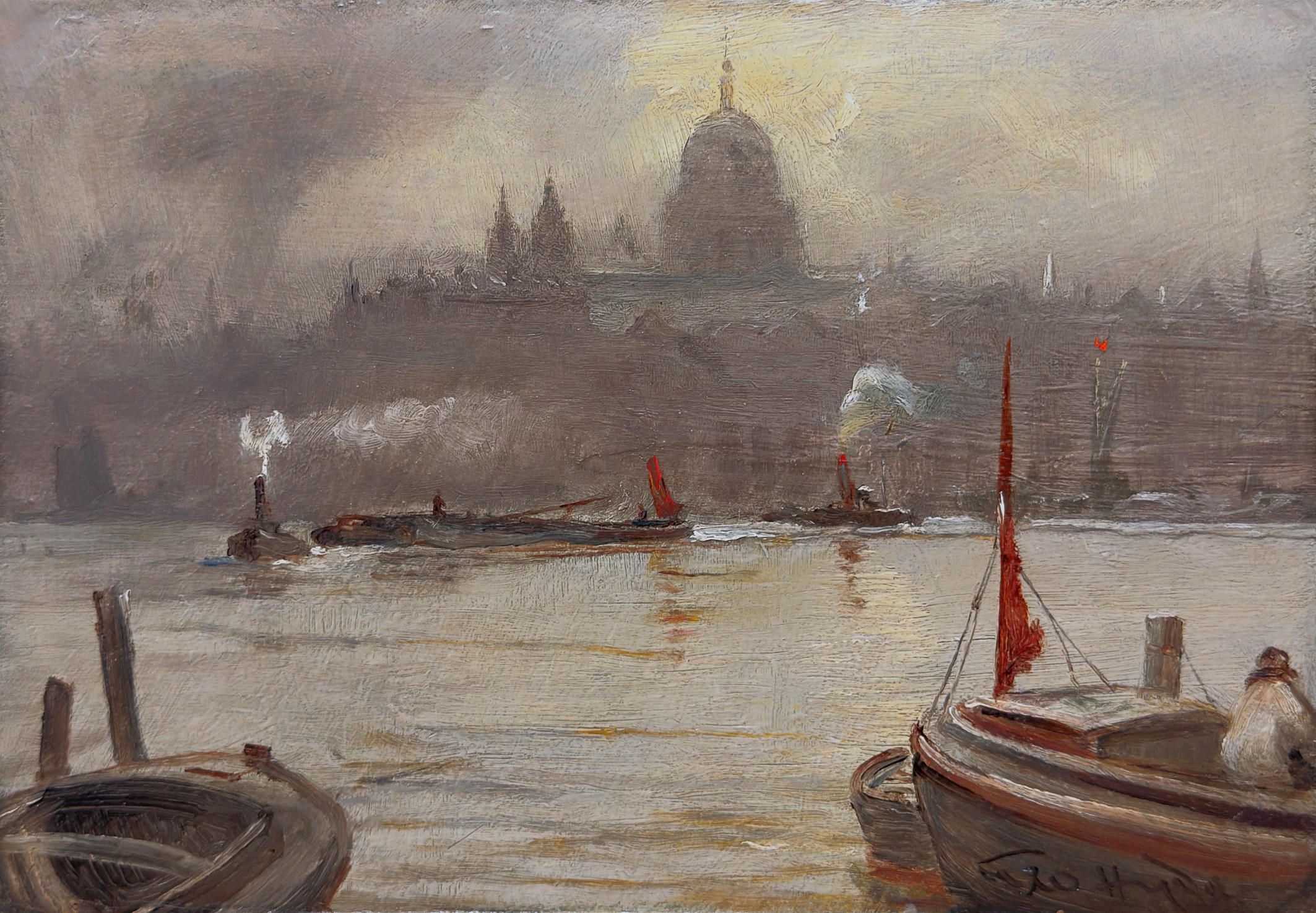 St Paul’s from Bankside  (one of 2)